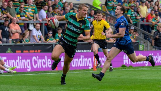 Will Glister of Northampton Saints