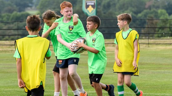 Northampton Saints Community residential camps at Stowe School.