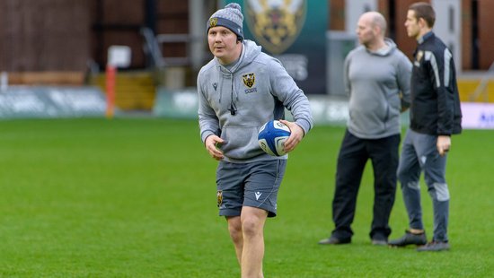Charlie Reed of Northampton Saints
