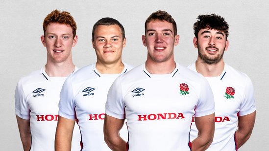 Tom Lockett, Ethan Grayson, Tom Litchfield and George Hendy have all been named in England U20s side for Six Nations opener
