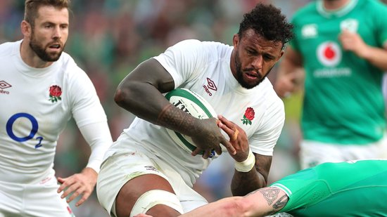 Courtney Lawes of Northampton Saints plays for England