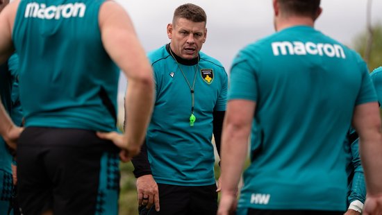 Lee Radford of Northampton Saints
