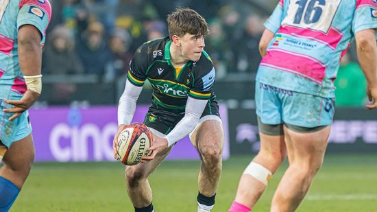 Northampton Saints’ Jonny Weimann during the 2024/25 season.