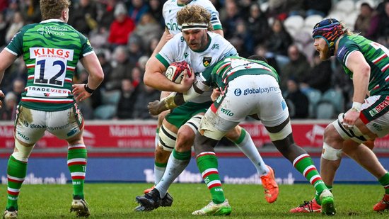 Angus Scott-Young of Northampton Saints