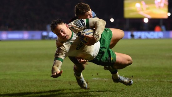 Tom Seabrook of Northampton Saints.