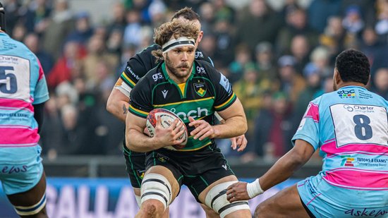 Angus Scott-Young of Northampton Saints