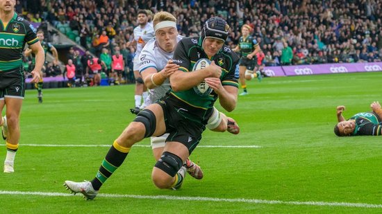 Alex Coles of Northampton Saints