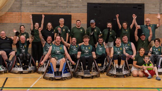 Wheelchair Rugby squad