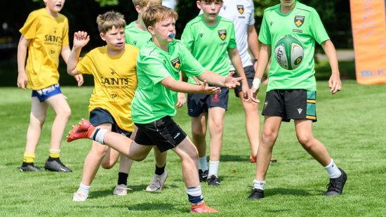 Northampton Saints Community residential camps at Stowe School.