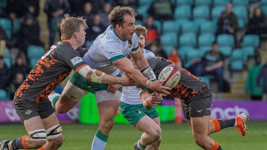 Burger Odendaal of Northampton Saints.