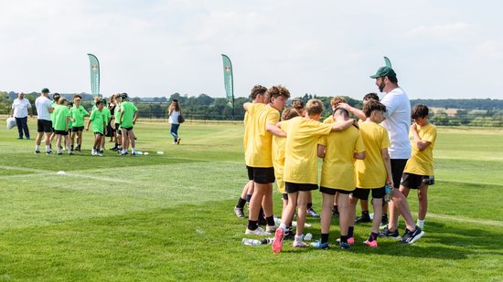 Northampton Saints Community residential camps at Stowe School.