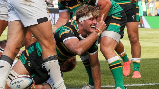 Alex Coles of Northampton Saints