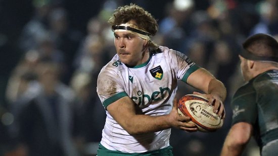 Angus Scott-Young of Northampton Saints