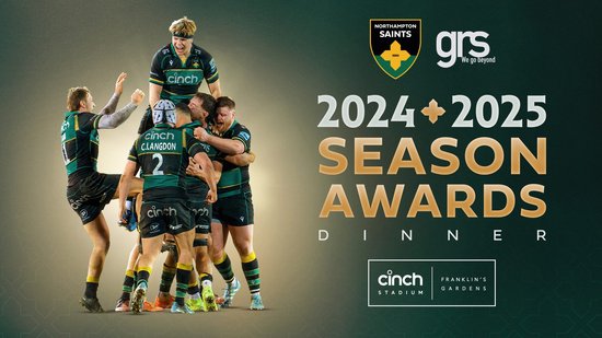 Northampton Saints will host their Season Awards in May