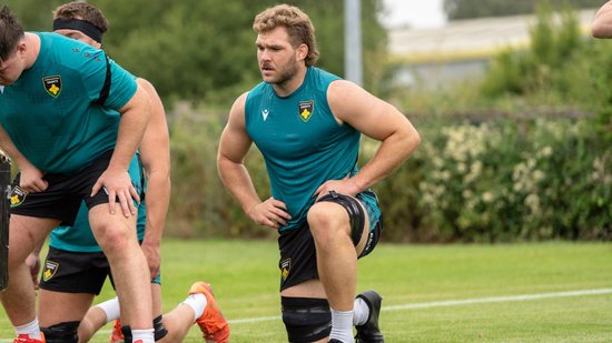 Angus Scott-Young of Northampton Saints