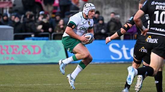 Curtis Langdon of Northampton Saints