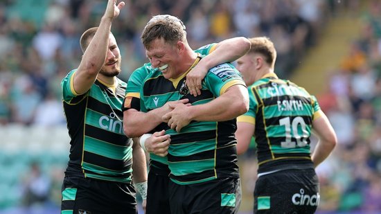 Alex Waller of Northampton Saints