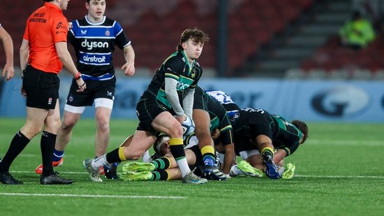 Northampton Saints were crowned U18 Academy League champions