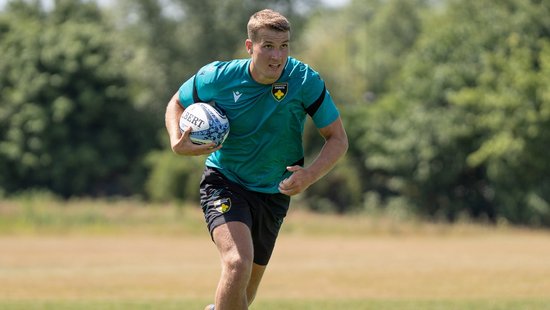 Will Glister of Northampton Saints
