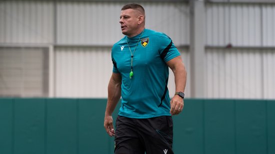Lee Radford of Northampton Saints