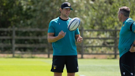 Phil Dowson of Northampton Saints