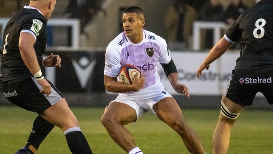 Joel Matavesi of Northampton Saints