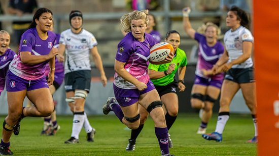 Loughborough Lightning's Daisy Hibbert-Jones during the 2023/24 season