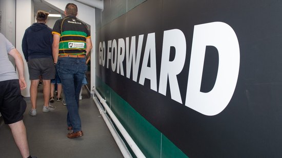 Northampton Saints stadium tours.