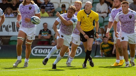 Callum Braley of Northampton Saints