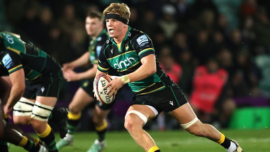 Henry Pollock of Northampton Saints