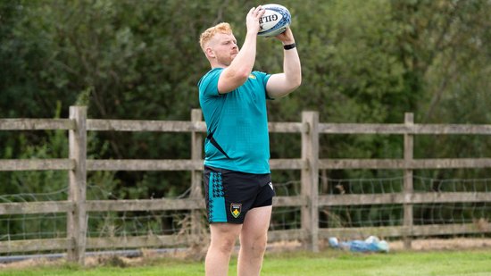 Robbie Smith of Northampton Saints