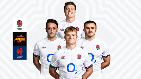 Four Northampton Saints will start for England this weekend.