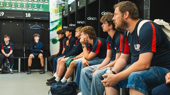 The LDP group visited Saints at cinch Stadium at Franklin’s Gardens