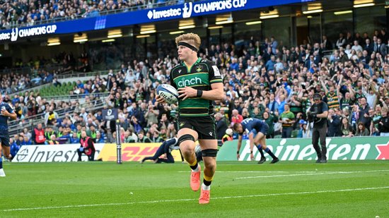 Henry Pollock of Northampton Saints
