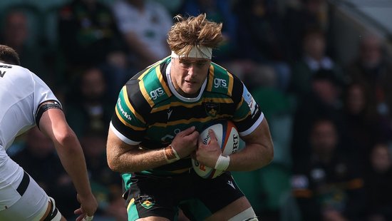 Alex Coles of Northampton Saints.