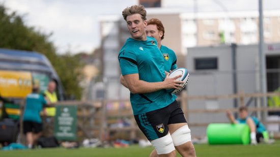 Alex Coles of Northampton Saints