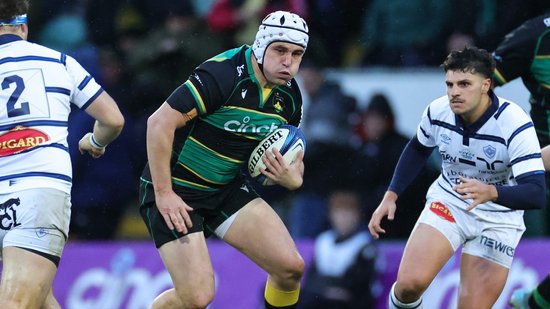 Curtis Langdon of Northampton Saints