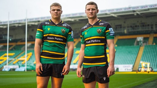 Travis Perkins released a special-edition Northampton Saints jersey