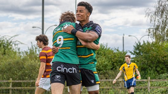 Northampton Saints Under-18s during the 2023/24 season