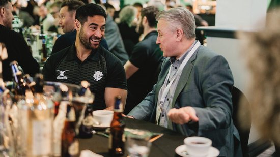 The Barbarians luncheon at Franklin’s Gardens