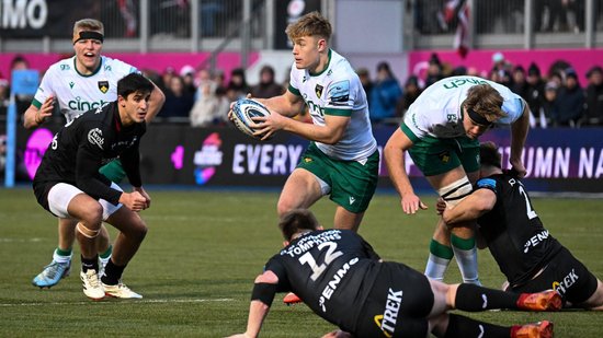 Fin Smith of Northampton Saints