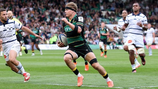 Henry Pollock of Northampton Saints