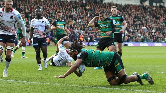 Lewis Ludlam of Northampton Saints