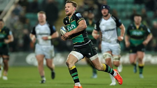 Rory Hutchinson of Northampton Saints