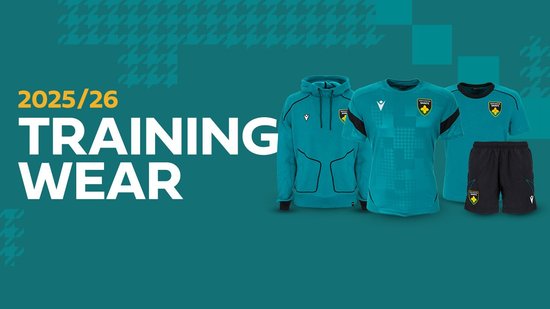 Northampton Saints’ 2025/26 training wear on sale now!