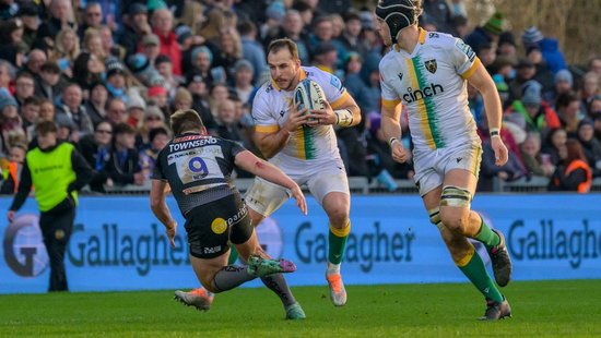 Burger Odendaal of Northampton Saints