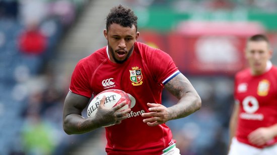 Northampton Saints' Courtney Lawes features for the British & Irish Lions.