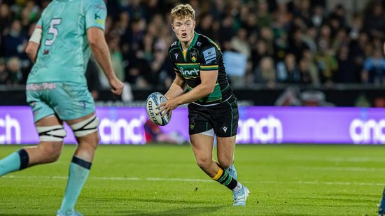 Fin Smith of Northampton Saints