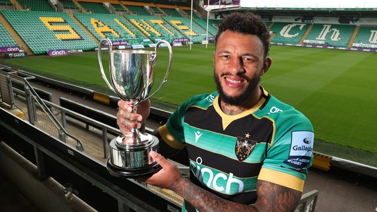 Courtney Lawes has been given the Pat Marshall Award by the Rugby Union Writers’ Club.