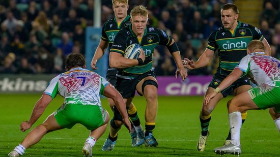 Tom Pearson of Northampton Saints